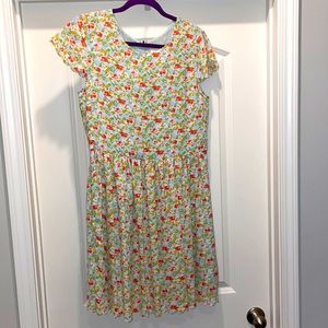 Hello Lovely POPPY FIELD Scalloped Hem Dress Matilda Jane dress NWT